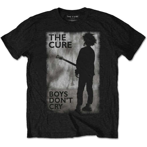 THE CURE - BOYS DON'T CRY BLACK & WHITE - Kids T-Shirt Black