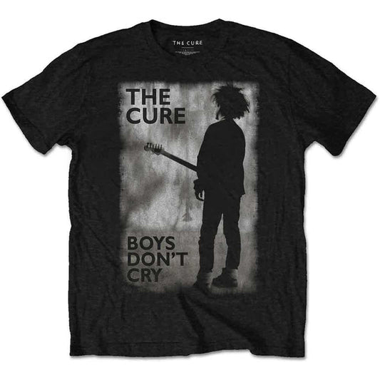 THE CURE - BOYS DON'T CRY BLACK & WHITE - Kids T-Shirt Black