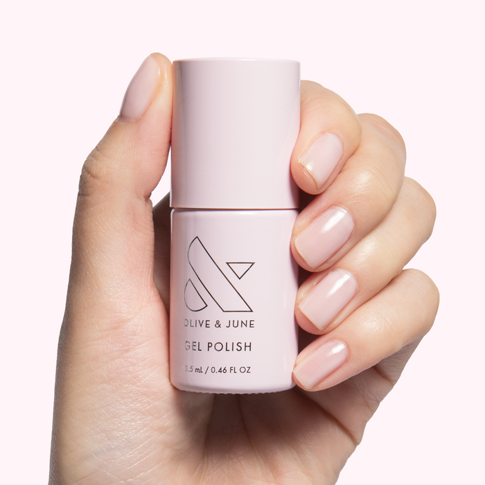 The Glazed Pink Gel Mani System