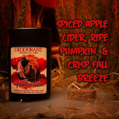 The Harvester - Deodorant - Spiced Apple Cider, Ripe Pumpkin, Crisp Fall Breeze