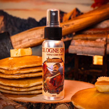 The Lumberjack - Cologne - Rich Maple Syrup, Fragrant Maple Leaves, Soft Cabin Woods