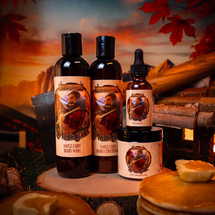 The Lumberjack - Complete Butter Kit - Rich Maple Syrup, Fragrant Maple Leaves, Soft Cabin Woods