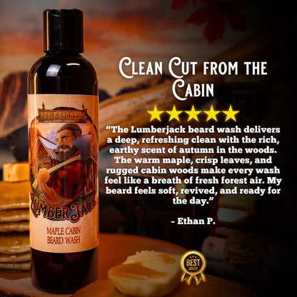 The Lumberjack - Complete Butter Kit - Rich Maple Syrup, Fragrant Maple Leaves, Soft Cabin Woods