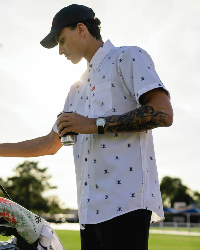 The Mulligan Short Sleeve - White