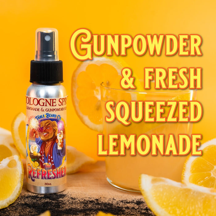The Refresher - Cologne - Gunpowder and Fresh Squeezed Lemonade