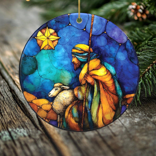 The Shepherd’s Watch – Nativity Scene Ornament