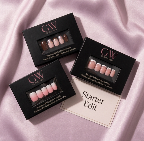 Glossy Way Starter Edit Press-On Nail Bundle