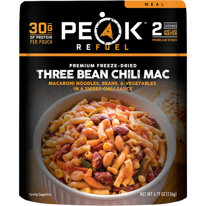 Three Bean Chili Mac Meal