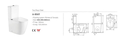 Toilet Suite - BTW Bella Series
