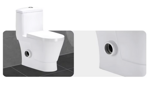 Toilet Suite - One Piece Skew - Left/Right Hand Trap
