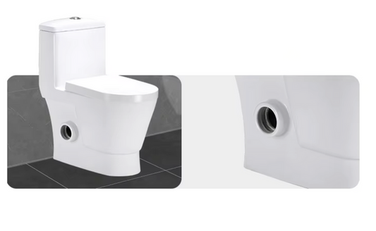 Toilet Suite - One Piece Skew - Left/Right Hand Trap