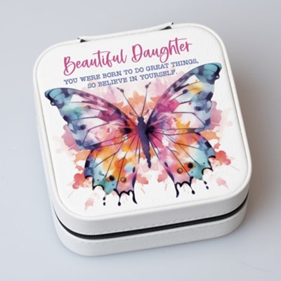 Travel Jewelry Box - Beautiful Daughter