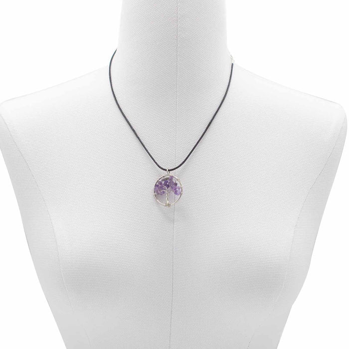 Tree of Life Pendant - Amethyst 🇬🇧