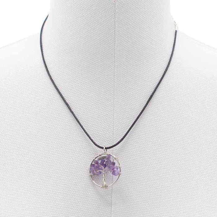 Tree of Life Pendant - Amethyst 🇬🇧