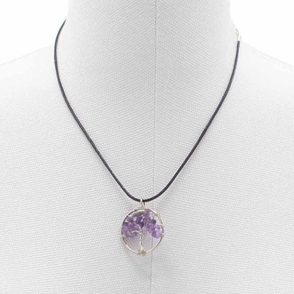 Tree of Life Pendant - Amethyst 🇬🇧