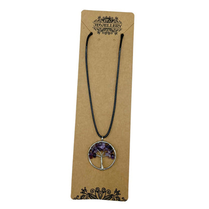 Tree of Life Pendant - Amethyst 🇬🇧