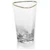 Triangular High Ball Glass