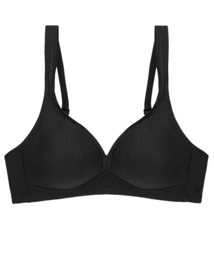 Triumph Modern Non Wired Soft Cotton Bra - Black