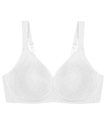 Triumph Modern Non Wired Soft Cotton Bra - White