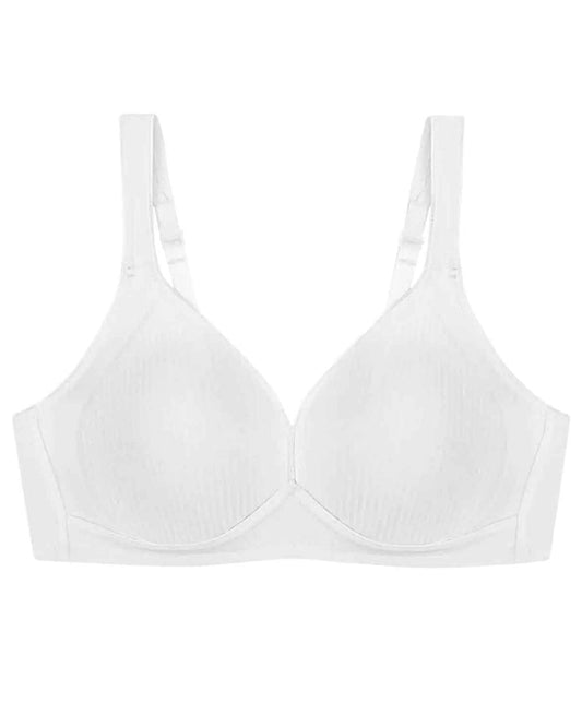 Triumph Modern Non Wired Soft Cotton Bra - White