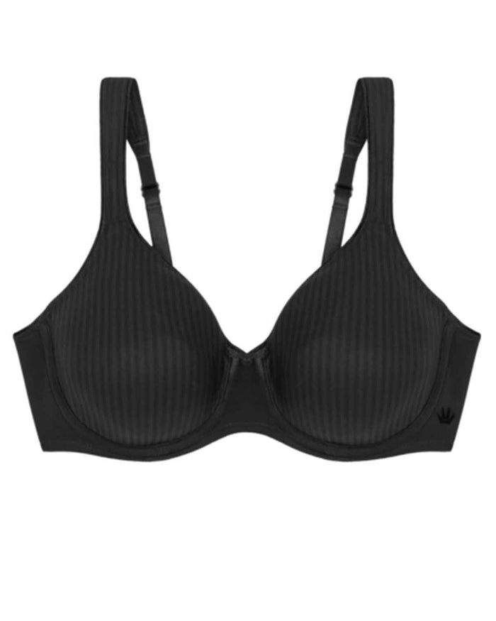 Triumph Modern Underwired Soft Cotton Bra - Black