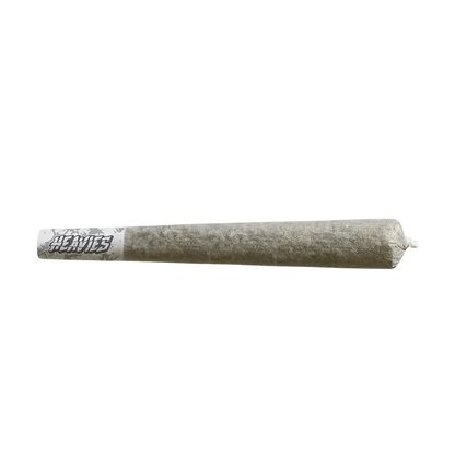 A close-up of the Tropic Thunder Heavies Infused Pre Rolled 3 x 0.5 g, showcasing its tightly-rolled form against a plain white background.