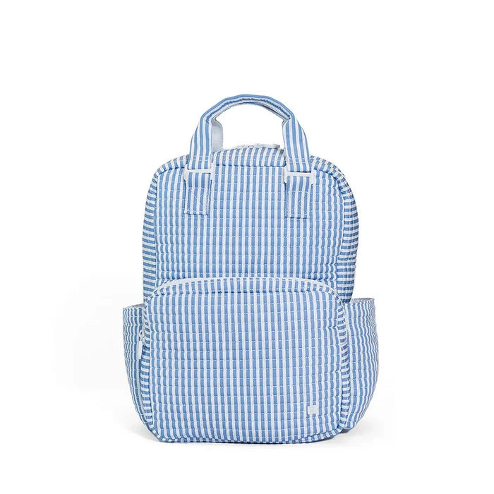 TRVL - Quilted All You Need Bag - Pimlico Stripe Chambray
