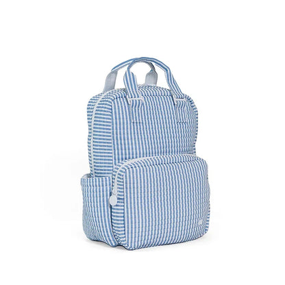 TRVL - Quilted All You Need Bag - Pimlico Stripe Chambray