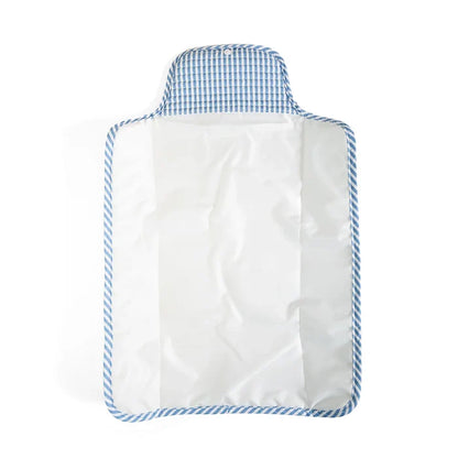 TRVL - Quilted Changing Mat - Pimlico Stripe Chambray