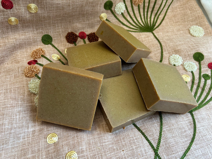 Turmeric Glow 100% natural soap bar, fragrance-free