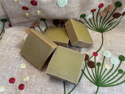 Turmeric Glow 100% natural soap bar, fragrance-free