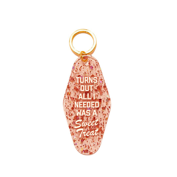 Turns Out All I Needed Was a Sweet Treat Keytag