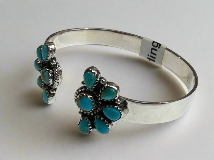 Turquoise Sterling Silver Bracelet TSC054