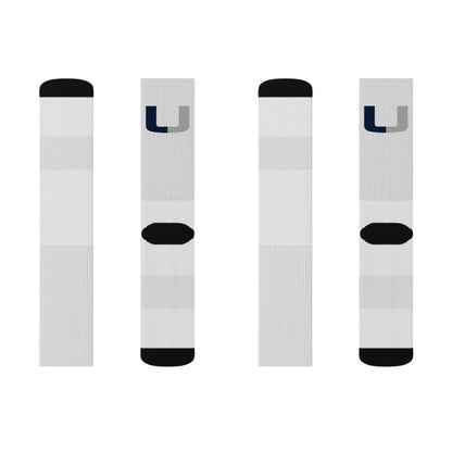 "U" - Custom Sublimation Socks for Everyday Comfort