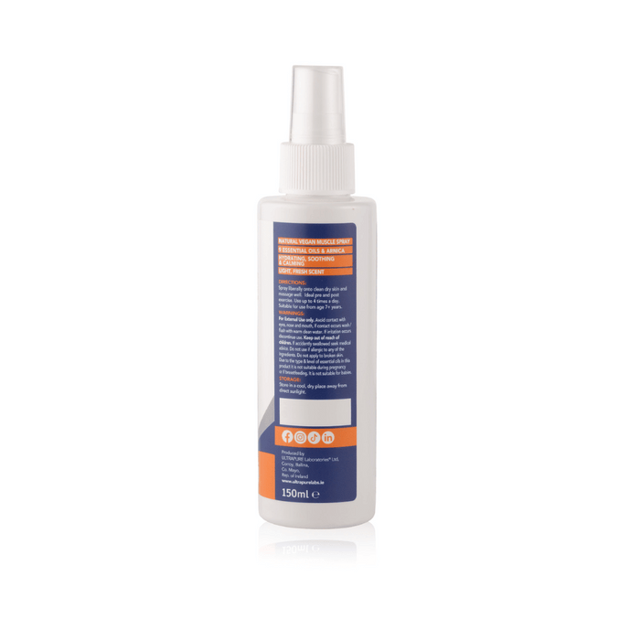 Ultrapure Essential Oil Muscle Spray 150ml