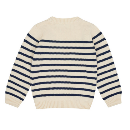 unisex americana breton stripe knit sweater