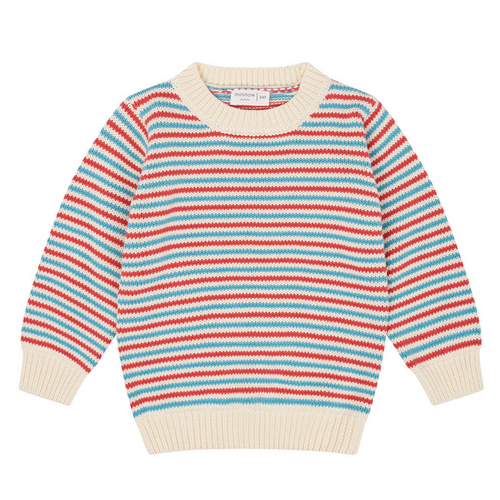 unisex marina stripe knit sweater