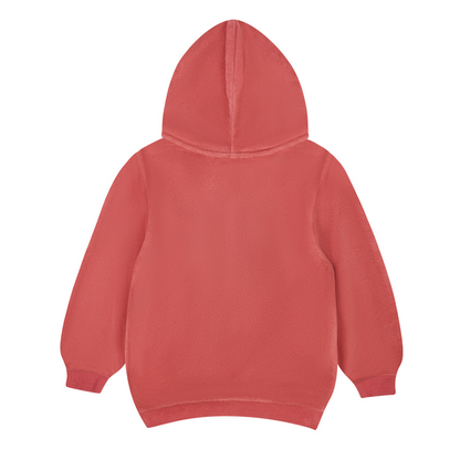 unisex sailor red french terry zip hoodie