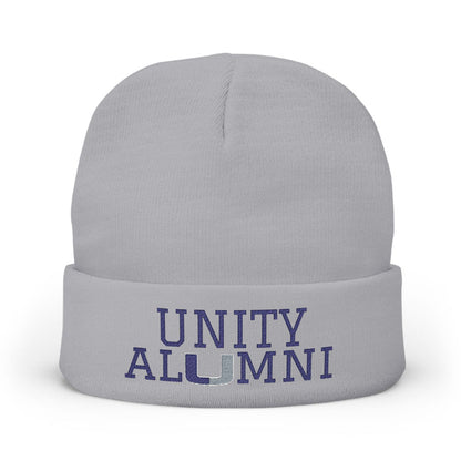 Unity Alumni Embroidered Beanie – School Pride Knit Hat