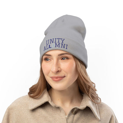 Unity Alumni Embroidered Beanie – School Pride Knit Hat