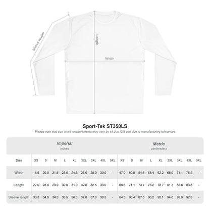 Unity Athletics Long Sleeve Tee — Collegiate Sporty Graphic Shirt - Adult
