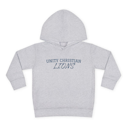 Unity Christian Lions Toddler Hoodie — Pullover Fleece Kids School Sweatshirt