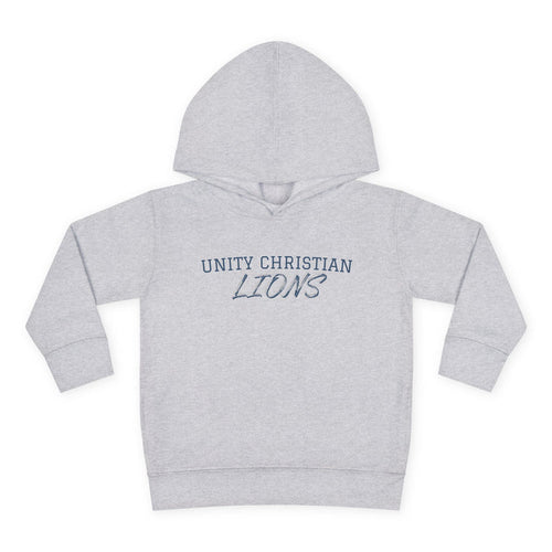 Unity Christian Lions Toddler Hoodie — Pullover Fleece Kids School Sweatshirt
