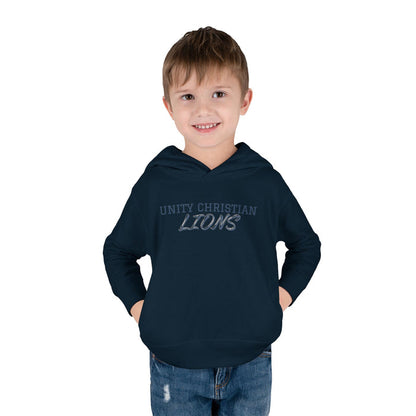 Unity Christian Lions Toddler Hoodie — Pullover Fleece Kids School Sweatshirt