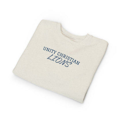 Unity Christian Lions Toddler Sweatshirt - Kids School Spirit Crewneck