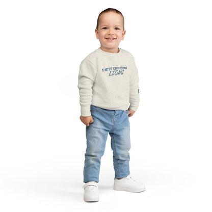 Unity Christian Lions Toddler Sweatshirt - Kids School Spirit Crewneck
