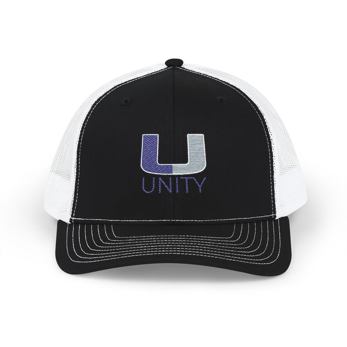 Unity Embroidered Snapback Trucker Cap