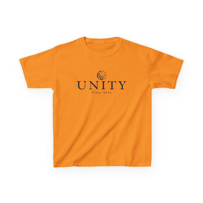 Unity Kids Heavy Cotton T-Shirt - Comfortable Youth Tee for Arts & Creativity
