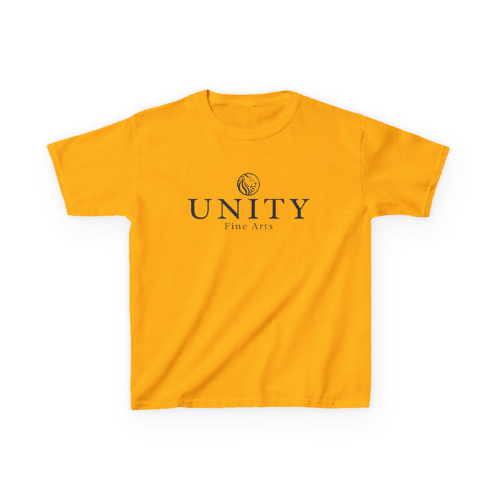 Unity Kids Heavy Cotton T-Shirt - Comfortable Youth Tee for Arts & Creativity
