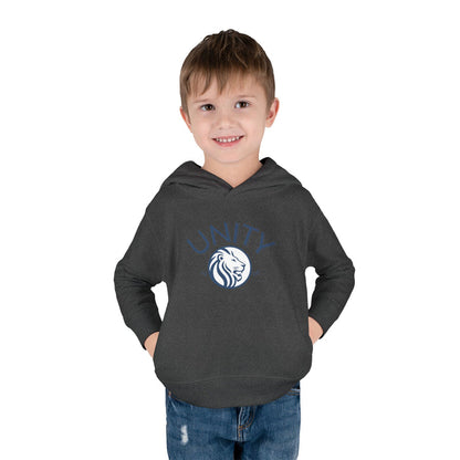 Unity Lion Toddler Hoodie — Cute Kids Pullover Fleece Hoodie